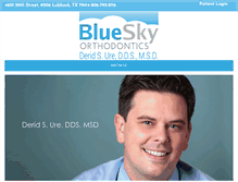 Tablet Screenshot of blueskyorthodontics.com